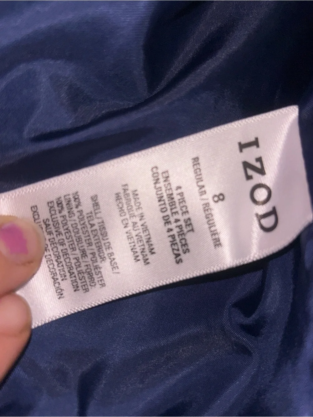 Izod three piece